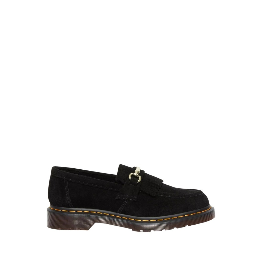 Dr. Martens Adrian Snaffle Loafers Black Suede US 5 EU 36 Shoes Dark Academia - Picture 3 of 16